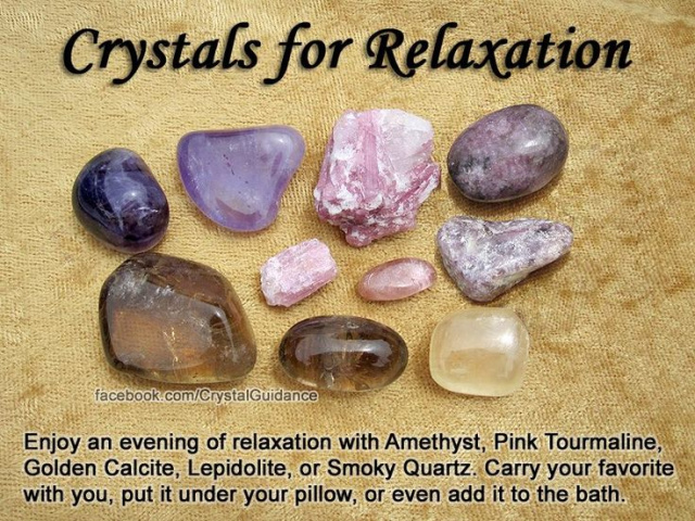 Crystals for Relaxation