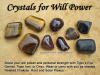 Crystals for Willpower