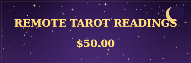 REMOTE TAROT READINGS $50.00
